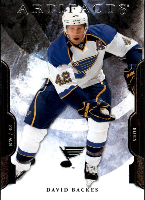 2011-12 Artifacts #42 David Backes