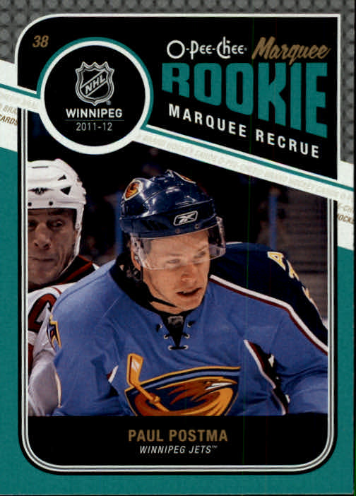 2011-12 O-Pee-Chee #595 Paul Postma RC