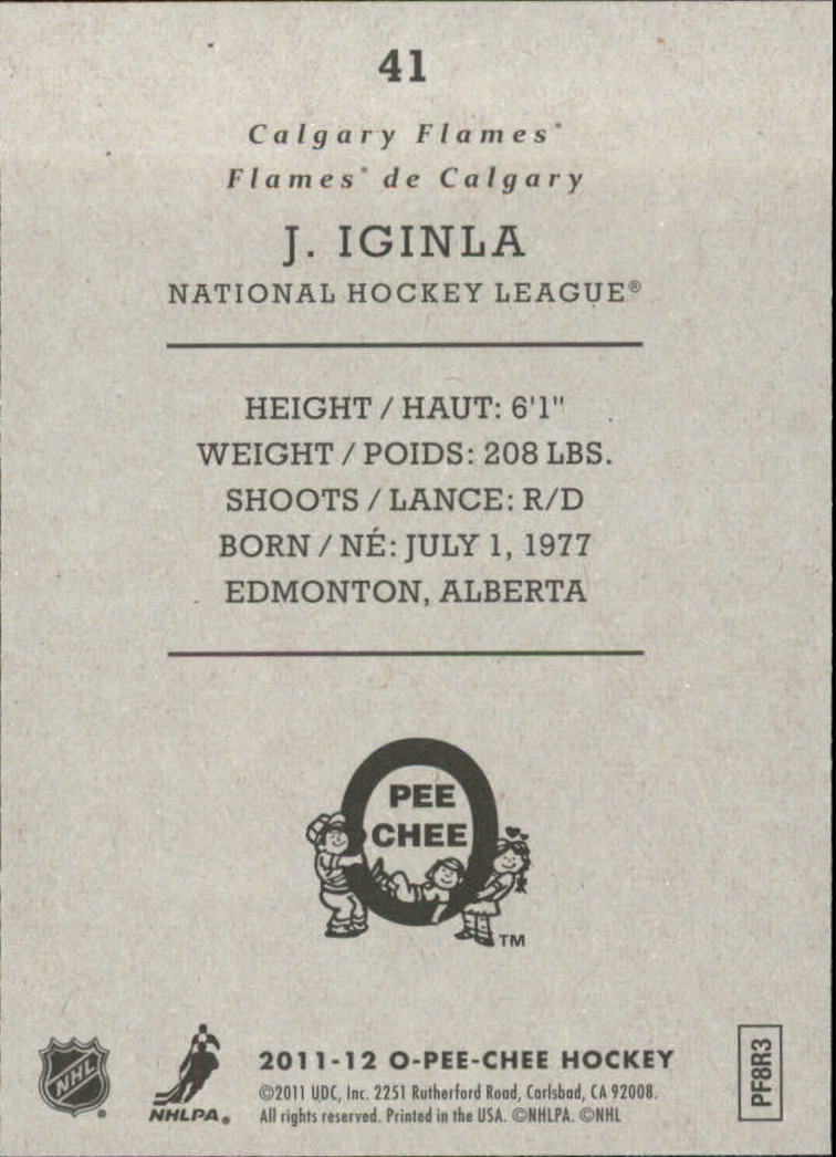 2011-12 O-Pee-Chee Retro Hockey Singles #1-300 - Tú eliges - Imagen 42 de 306