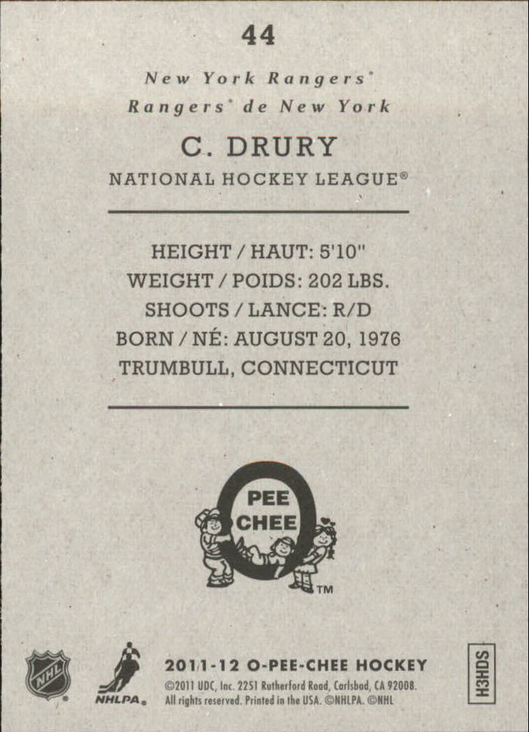 2011-12 O-Pee-Chee Retro Hockey Singles #1-300 - Tú eliges - Imagen 44 de 306
