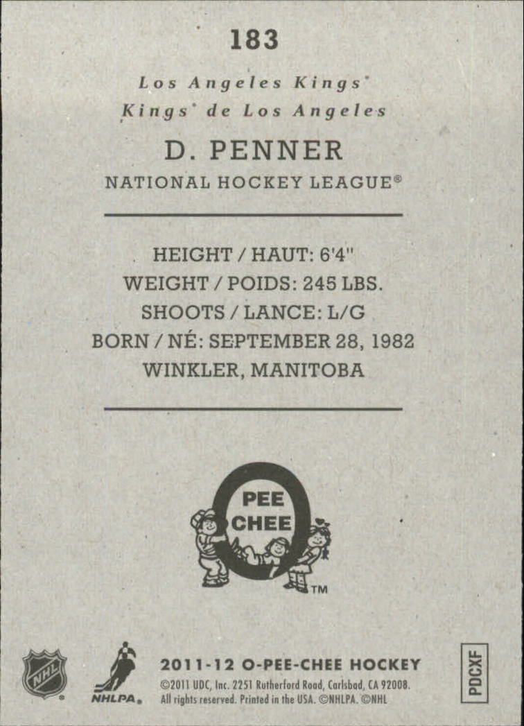 2011-12 O-Pee-Chee Retro Hockey Singles #1-300 - Tú eliges - Imagen 173 de 306