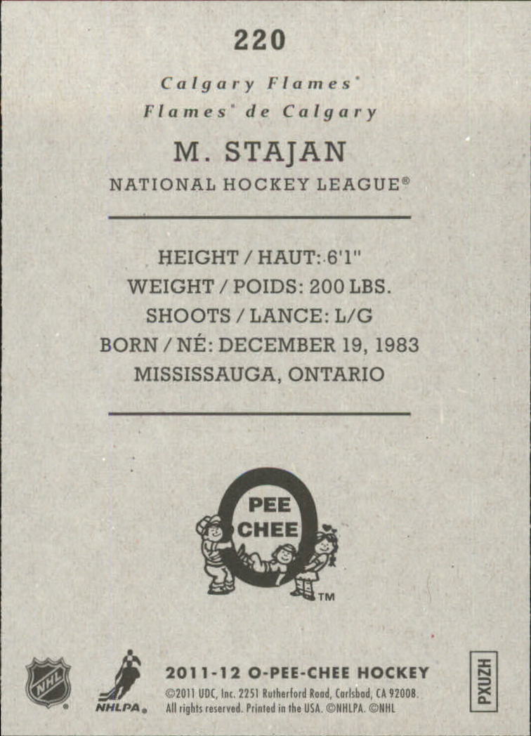 2011-12 O-Pee-Chee Retro Hockey Singles #1-300 - Tú eliges - Imagen 217 de 306
