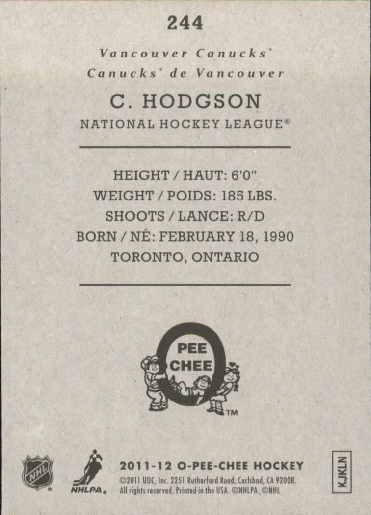 2011-12 O-Pee-Chee Retro Hockey Singles #1-300 - Tú eliges - Imagen 241 de 306