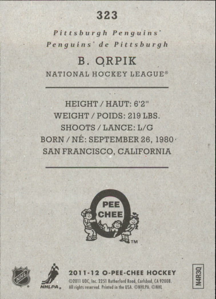 2011-12 O-Pee-Chee Retro Hockey Singles #301-600 - Tú eliges - Imagen 19 de 268