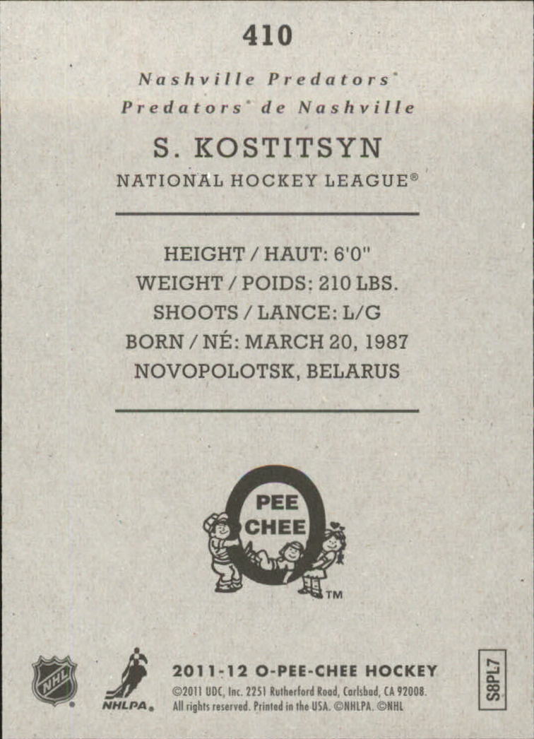 2011-12 O-Pee-Chee Retro Hockey Singles #301-600 - Tú eliges - Imagen 89 de 268