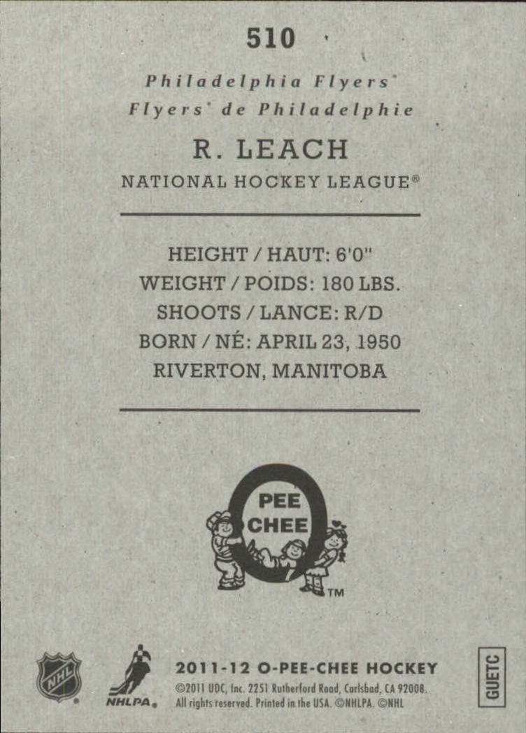 2011-12 O-Pee-Chee Retro Hockey Singles #301-600 - Tú eliges - Imagen 185 de 268