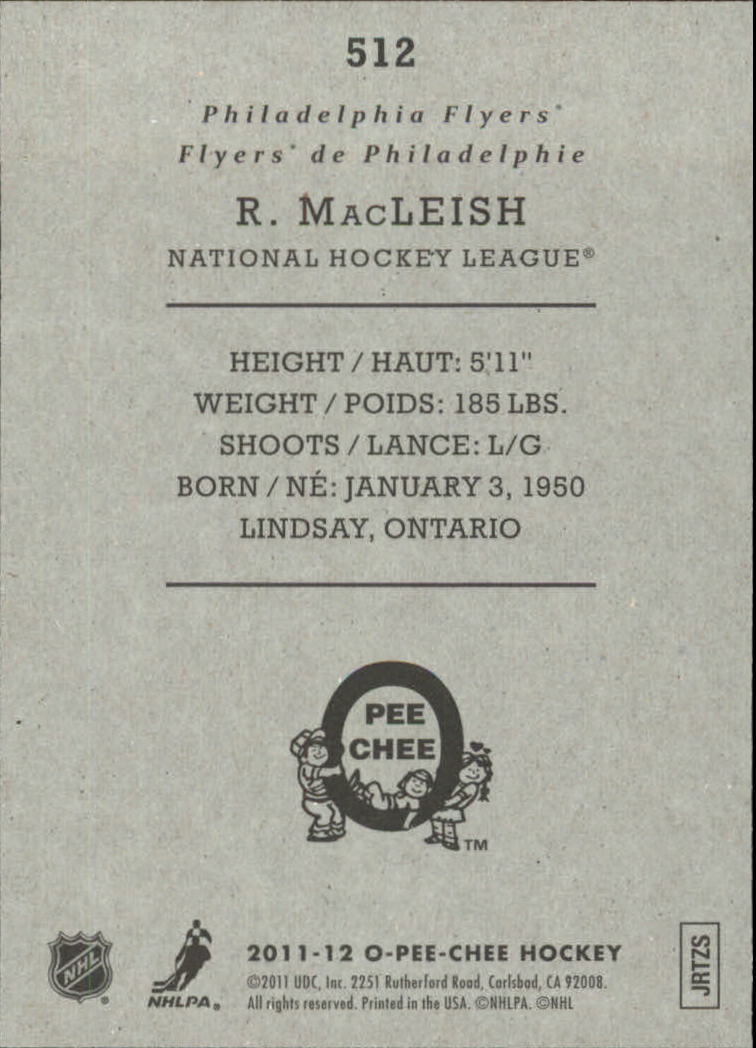 2011-12 O-Pee-Chee Retro Hockey Singles #301-600 - Tú eliges - Imagen 189 de 268