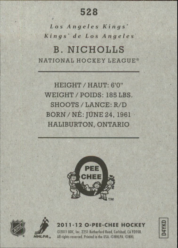 2011-12 O-Pee-Chee Retro Hockey Singles #301-600 - Tú eliges - Imagen 199 de 268