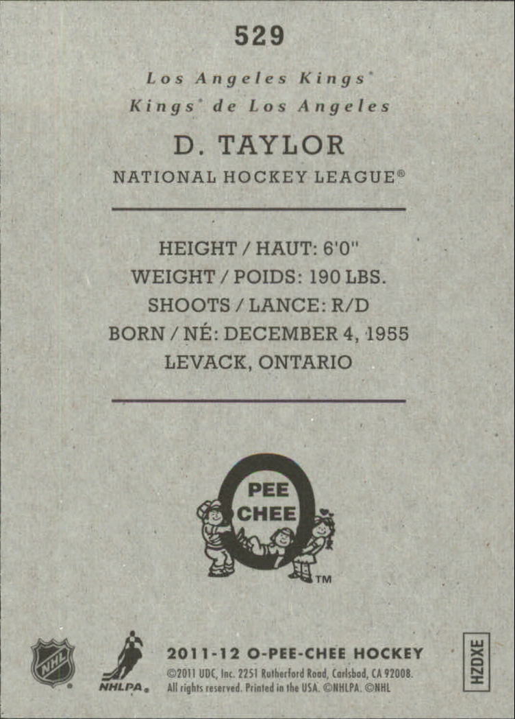 2011-12 O-Pee-Chee Retro Hockey Singles #301-600 - Tú eliges - Imagen 201 de 268