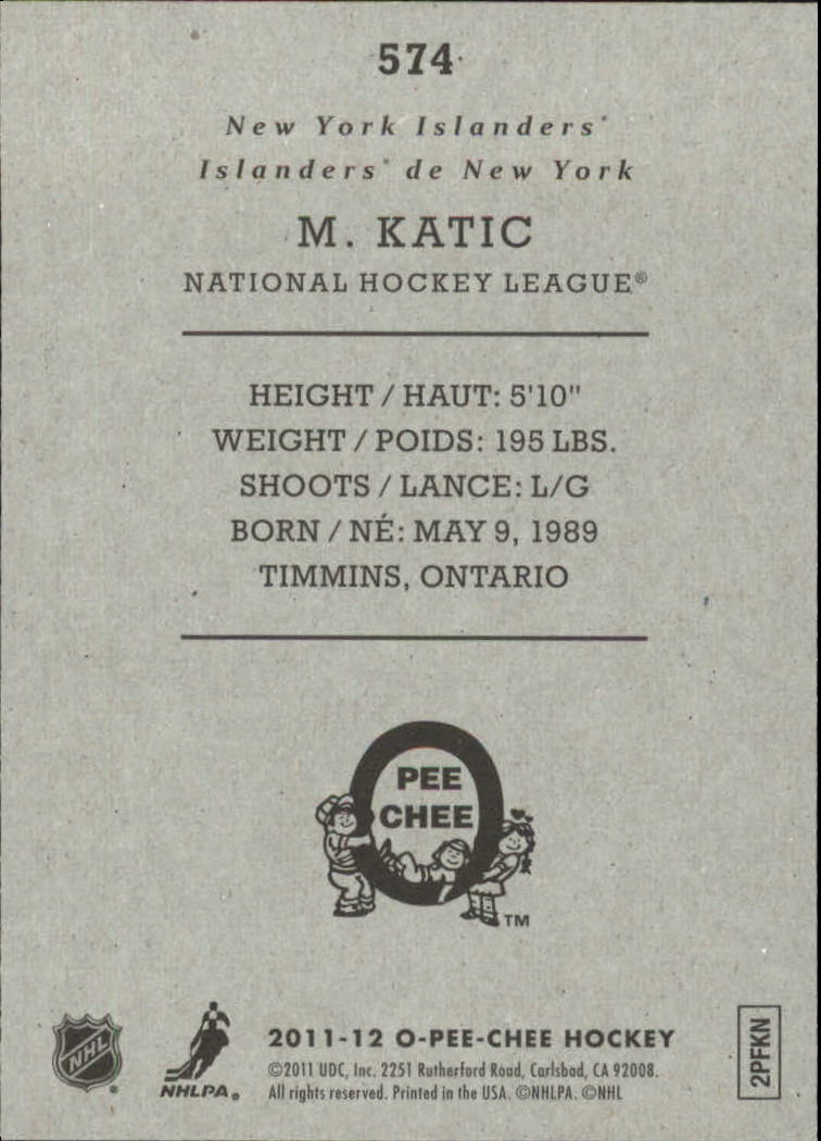 2011-12 O-Pee-Chee Retro Hockey Singles #301-600 - Tú eliges - Imagen 237 de 268