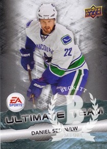 2011-12 Upper Deck EA Ultimate Team #EA3 Daniel Sedin