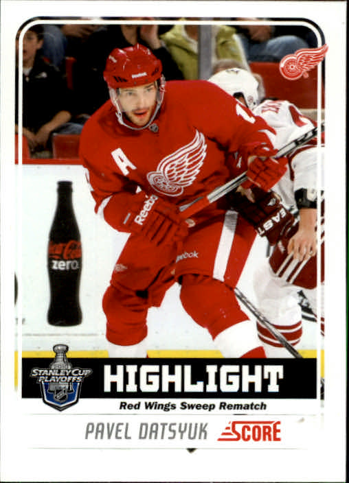 2011-12 Score #492 Pavel Datsyuk HL