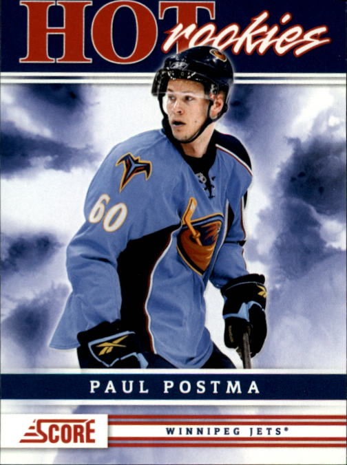 2011-12 Score #501 Paul Postma HR RC