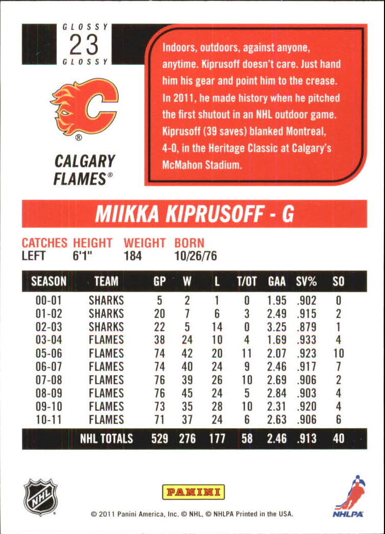 2011-12 Score Hockey Glossy Parallel Singles - You Choose - Bild 15 von 272
