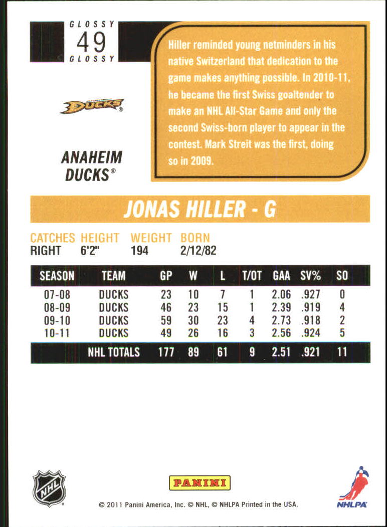 2011-12 Score Hockey Glossy Parallel Singles - You Choose - Bild 29 von 272