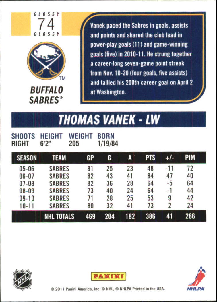 2011-12 Score Hockey Glossy Parallel Singles - You Choose - Bild 33 von 272