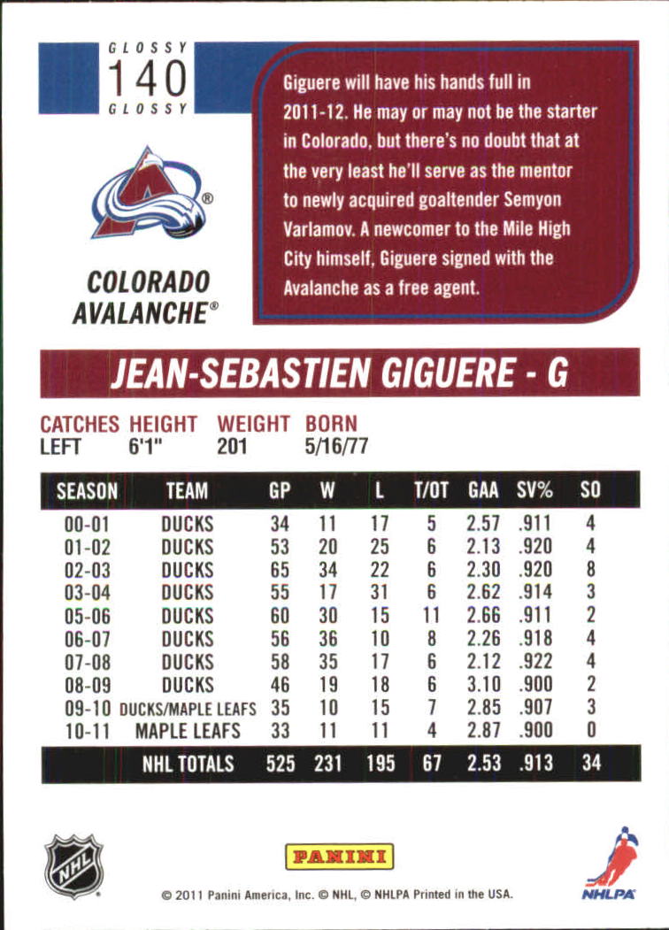 2011-12 Score Hockey Glossy Parallel Singles - You Choose - Bild 64 von 272