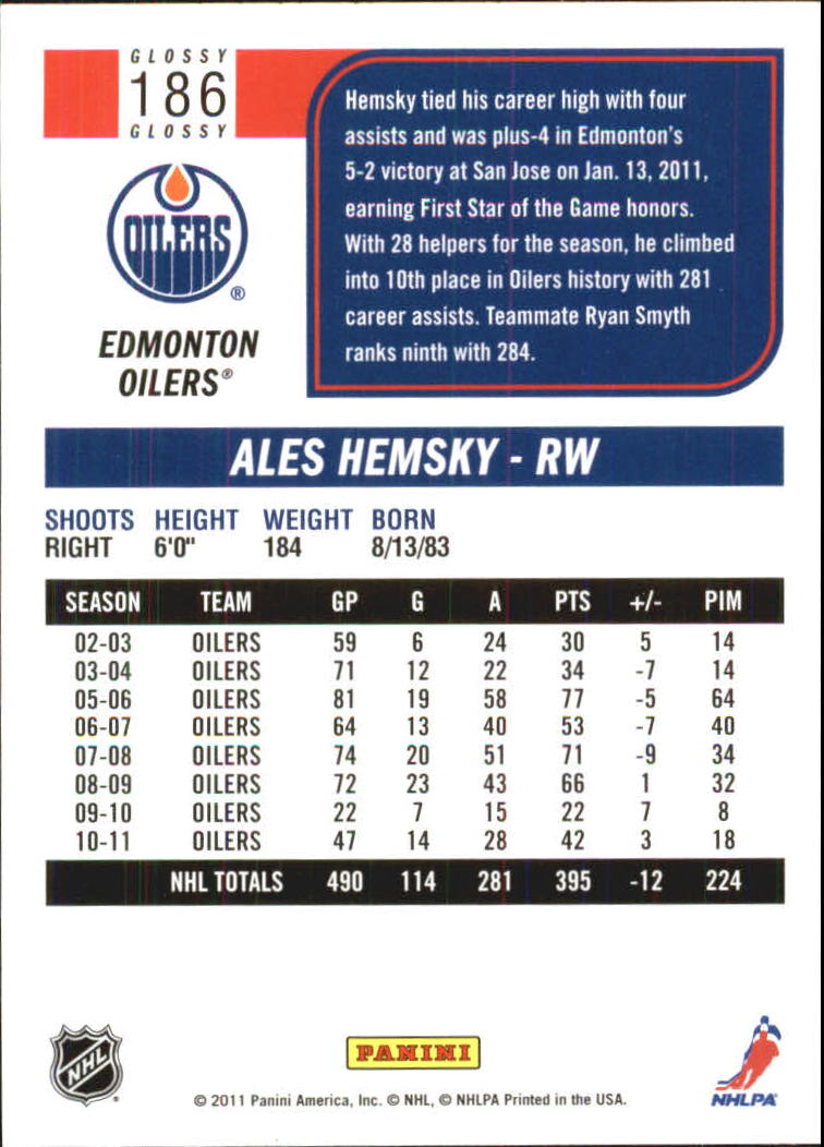2011-12 Score Hockey Glossy Parallel Singles - You Choose - Bild 91 von 272
