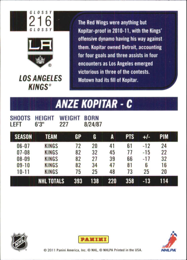 2011-12 Score Hockey Glossy Parallel Singles - You Choose - Bild 109 von 272