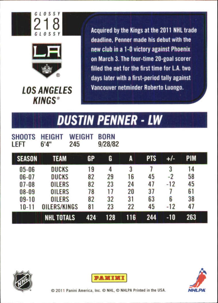 2011-12 Score Hockey Glossy Parallel Singles - You Choose - Bild 111 von 272
