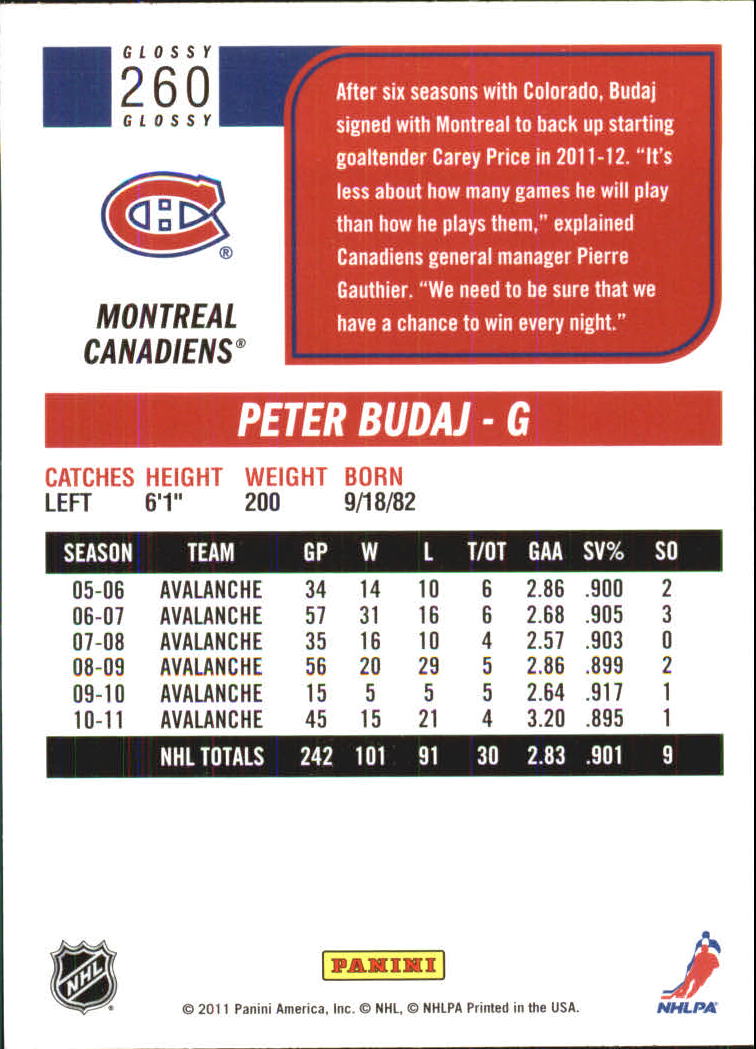 2011-12 Score Hockey Glossy Parallel Singles - You Choose - Bild 134 von 272