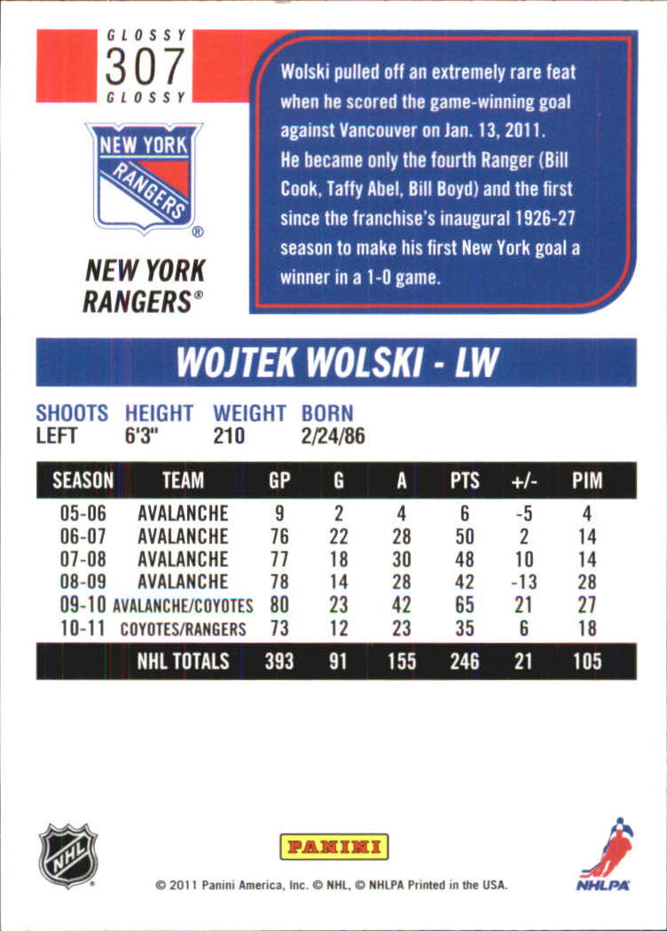 2011-12 Score Hockey Glossy Parallel Singles - You Choose - Bild 152 von 272