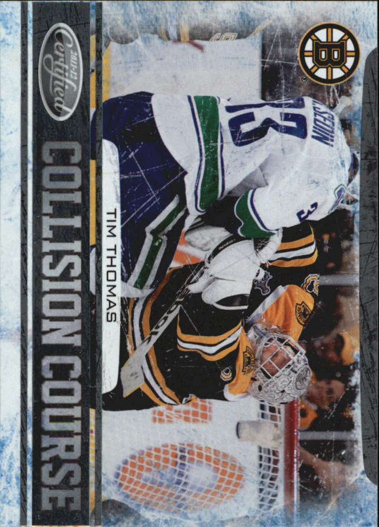 2011-12 Certified Collision Course #5 Tim Thomas