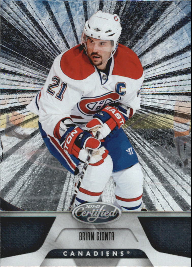 2011-12 Certified Totally Silver #79 Brian Gionta