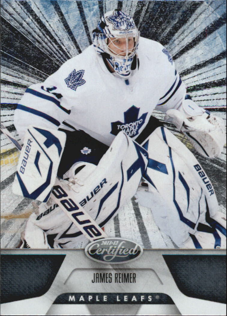 2011-12 Certified Totally Silver #83 James Reimer