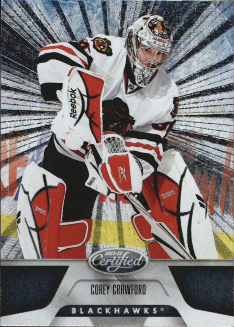 2011-12 Certified Totally Silver #93 Corey Crawford