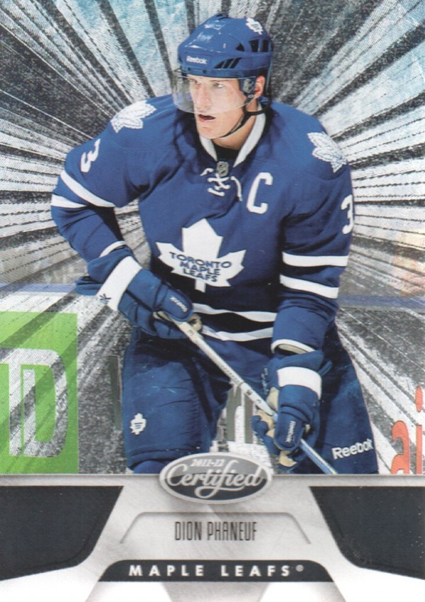 2011-12 Certified Totally Silver #105 Dion Phaneuf