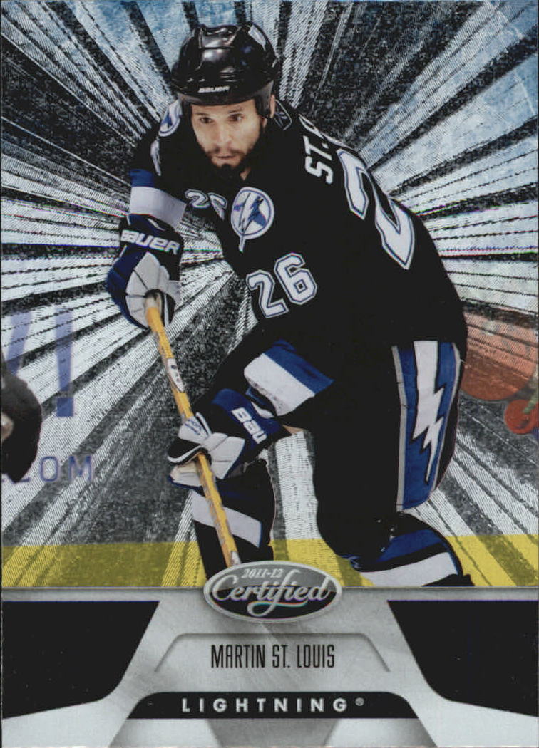 2011-12 Certified Totally Silver #111 Martin St. Louis