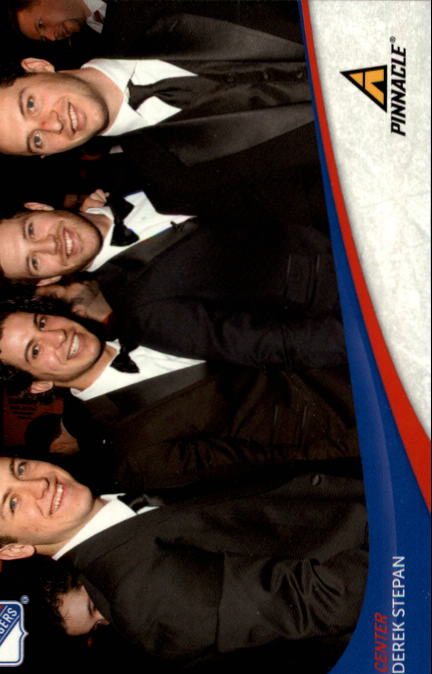 2011-12 Pinnacle #99 Derek Stepan/with Michael Del Zotto/Brandon Prust/and Ryan Callahan