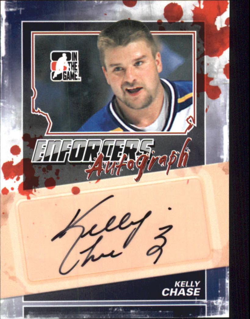 2011-12 ITG Enforcers Autographs #AKC Kelly Chase