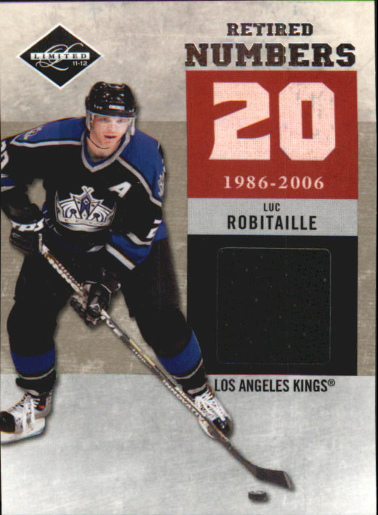 2011-12 Limited Retired Numbers Materials #6 Luc Robitaille
