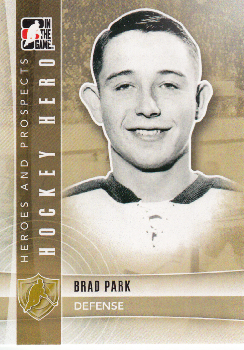 2011-12 ITG Heroes and Prospects #1 Brad Park HH