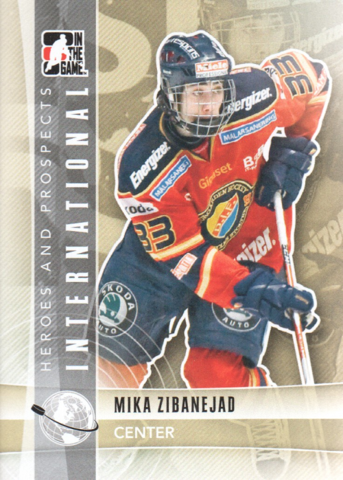 2011-12 ITG Heroes and Prospects #9 Mika Zibanejad INT