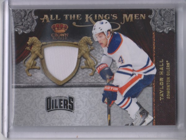 2011-12 Crown Royale All The Kings Men Materials #50 Taylor Hall
