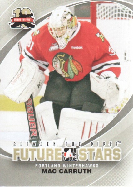 2011-12 Between The Pipes #7 Mac Carruth