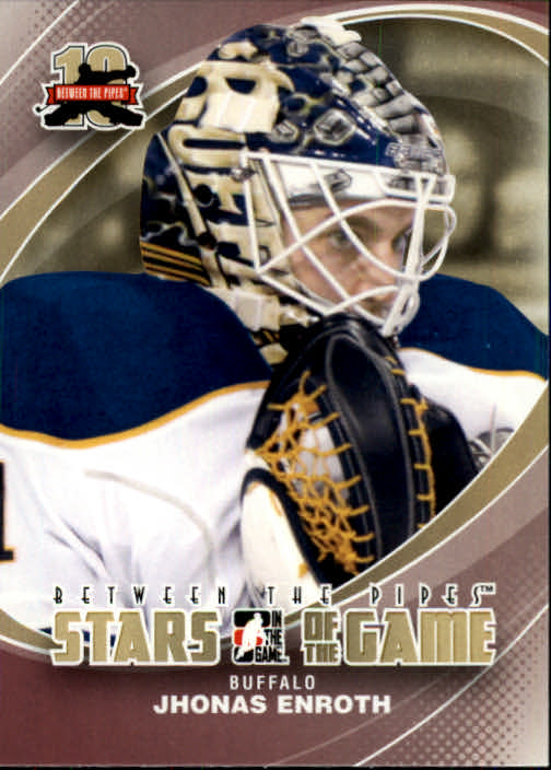 2011-12 Between The Pipes #74 Jhonas Enroth SG