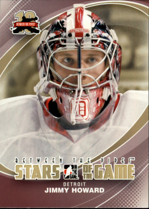 2011-12 Between The Pipes #81 Jimmy Howard SG