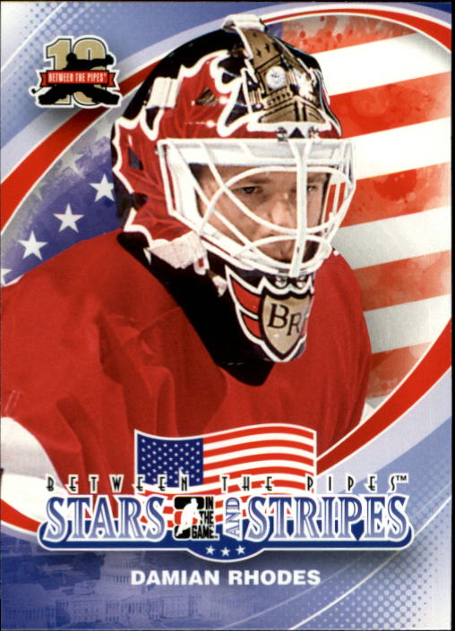 2011-12 Between The Pipes #165 Damian Rhodes SS