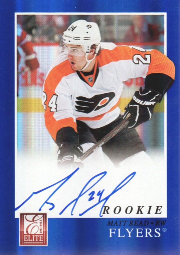 2011-12 Elite Rookie Autographs #223 Matt Read