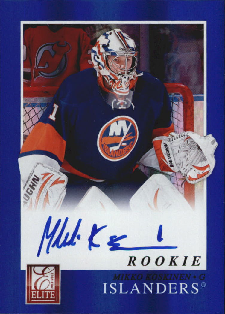 2011-12 Elite Rookie Autographs #241 Mikko Koskinen