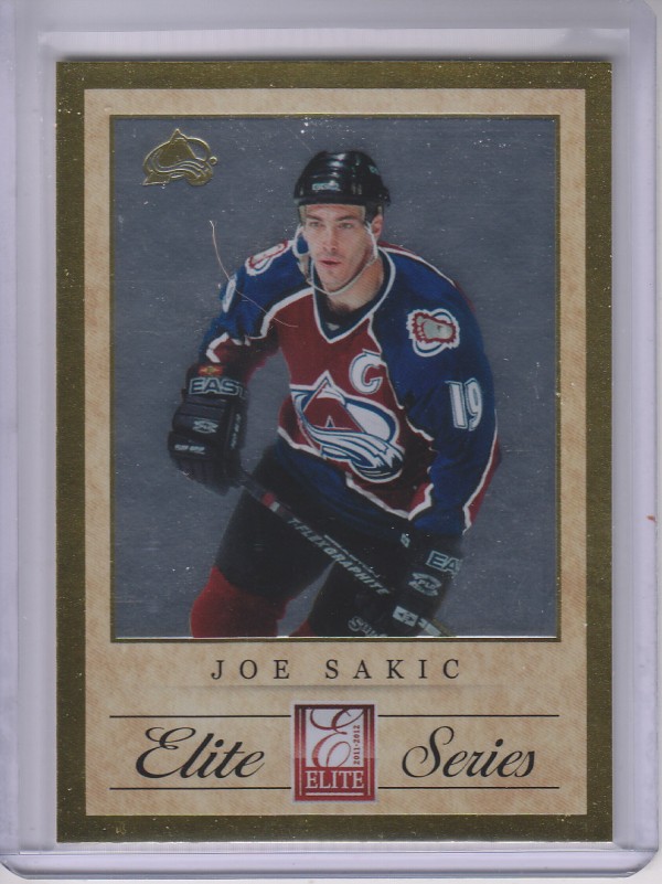 2011-12 Elite Series Joe Sakic #4 Joe Sakic