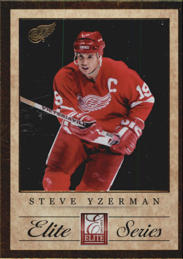 2011-12 Elite Series Steve Yzerman #4 Steve Yzerman