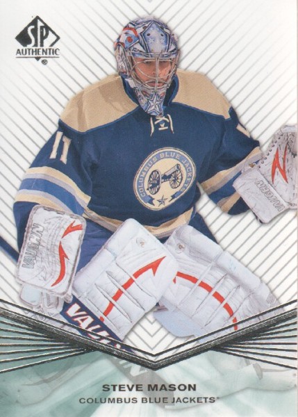2011-12 SP Authentic #117 Steve Mason UER/(Allen York pictured on front)