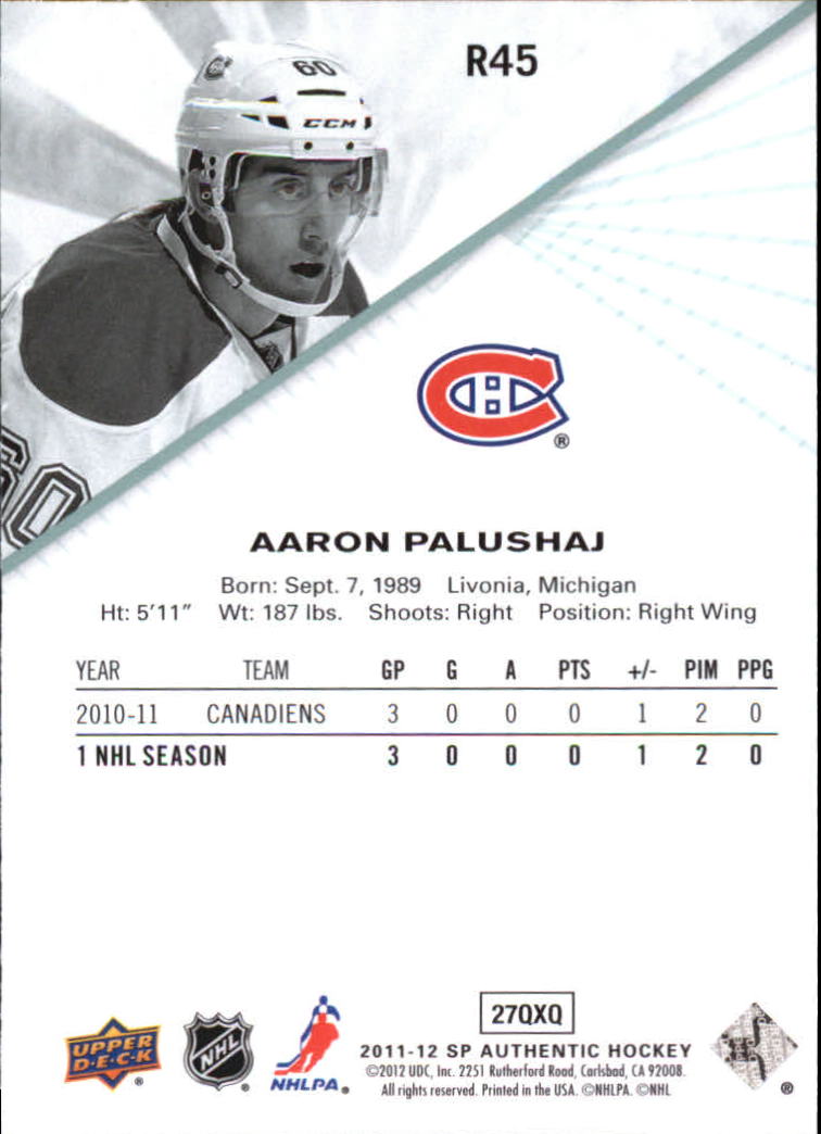 B1309- 2011-12 SP Authentic Hockey Card #s 1-150 You Pick- 15+ FREE US SHIP - Picture 333 of 399