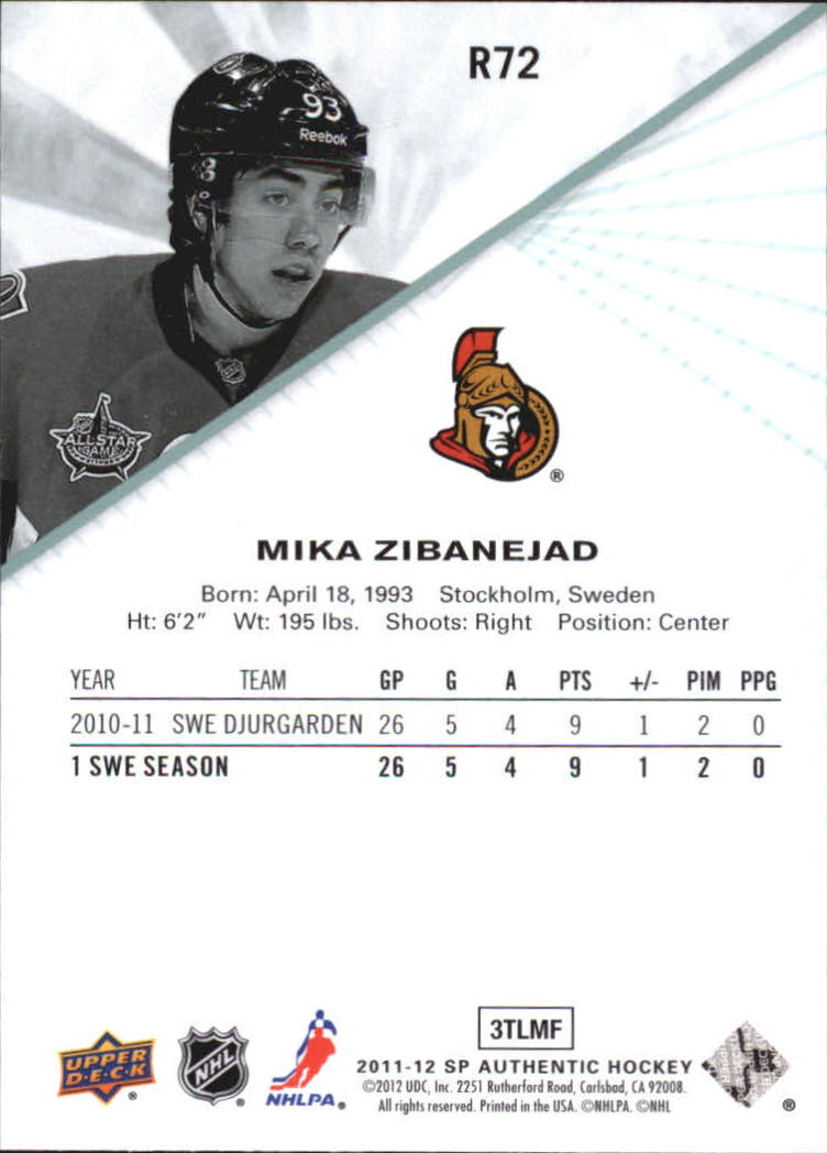 B1309- 2011-12 SP Authentic Hockey Card #s 1-150 You Pick- 15+ FREE US SHIP - Picture 367 of 399