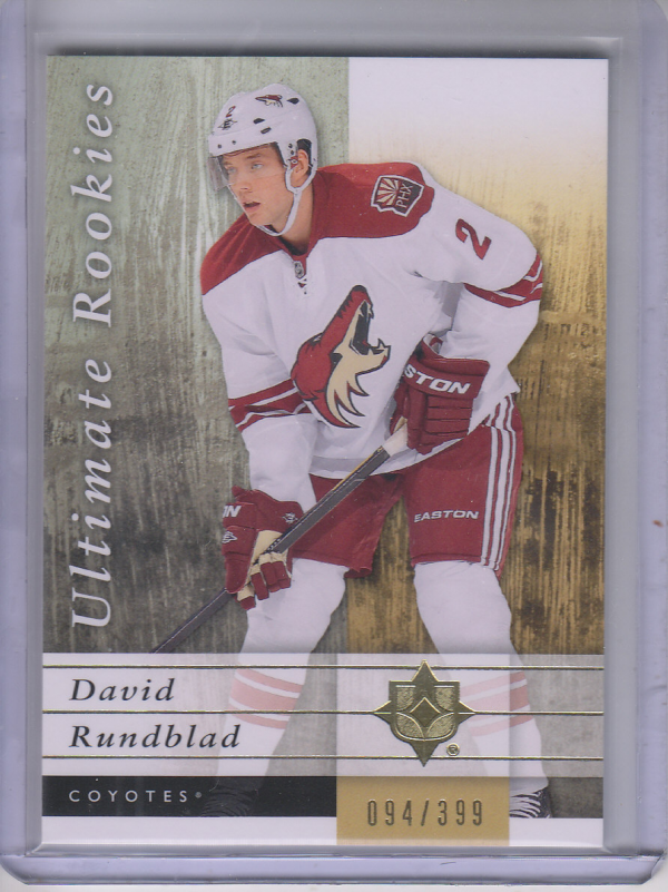 2011-12 Ultimate Collection #103 David Rundblad RC